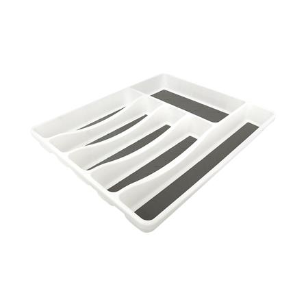 ถาดใส่อุปกรณ์ในครัว 6 ช่อง MICRONWARE 2210 สีขาว_0
