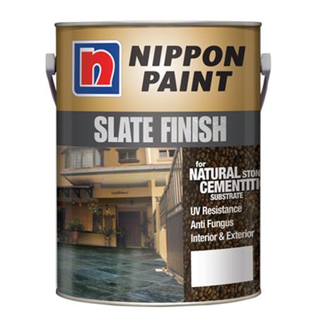 น้ำยาเคลือบหิน NIPPON PAINT SLATE FINISH 5 ลิตร