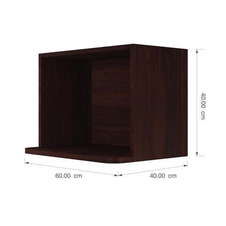 ตู้แขวนไมโครเวฟ KITZCHO EAZY 60x40 ซม. สีวอลนัท_2