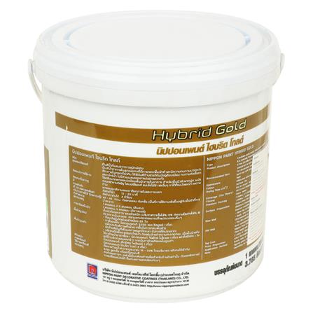 สีน้ำทาภายใน NIPPON PAINT HYBRID GOLD BASE D ด้าน 1GL_1