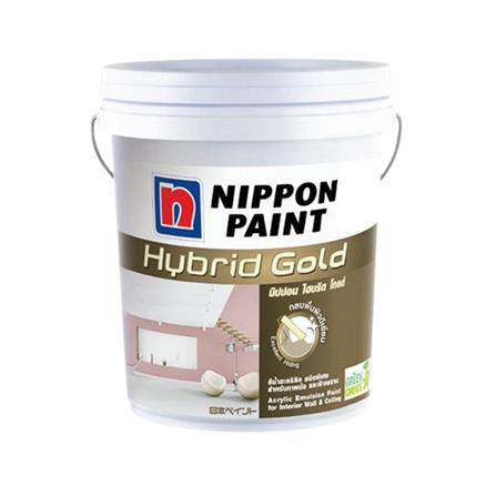 สีน้ำทาภายใน NIPPON PAINT HYBRID GOLD BASE C ด้าน 1 แกลลอน_0