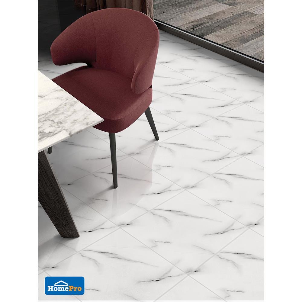 กระเบื้องพื้น 40x40 ซม. เรนนี่ ไวท์