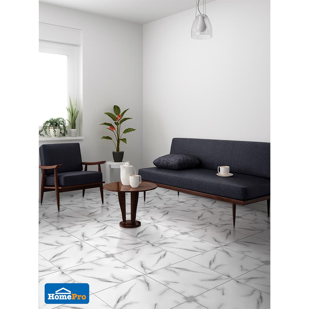 กระเบื้องพื้น 40x40 ซม. เรนนี่ ไวท์