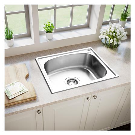 ซิงค์ฝัง 1 หลุม LINEA VIVA 1B สเตนเลส_1