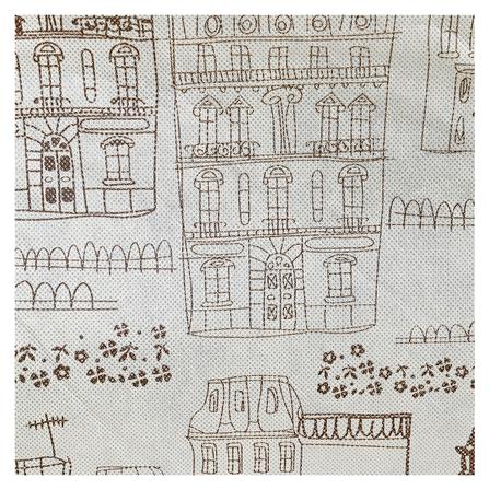 ตู้เสื้อผ้า3ชั้นวาง LIGHT HOUSE GDX25100 98.3x46x167 ซม. สีครีม/น้ำตาล_3