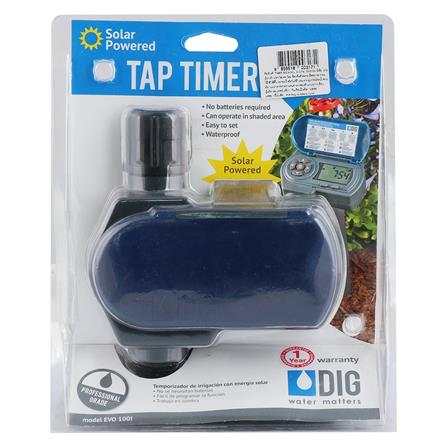 เครื่องตั้งเวลารดน้ำต้นไม้ โซลาร์เซลล์ DIG EVO100I สีเทา-ฟ้า_2