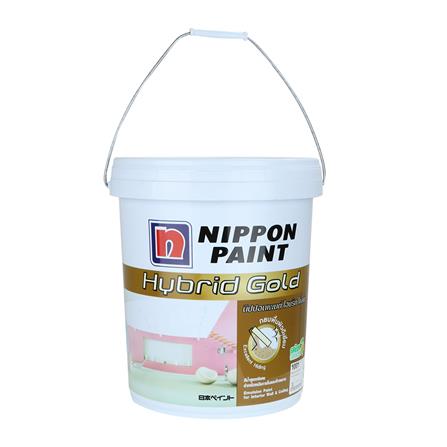 สีน้ำทาภายใน NIPPON PAINT Hybrid Gold #1001 5 แกลลอน_0