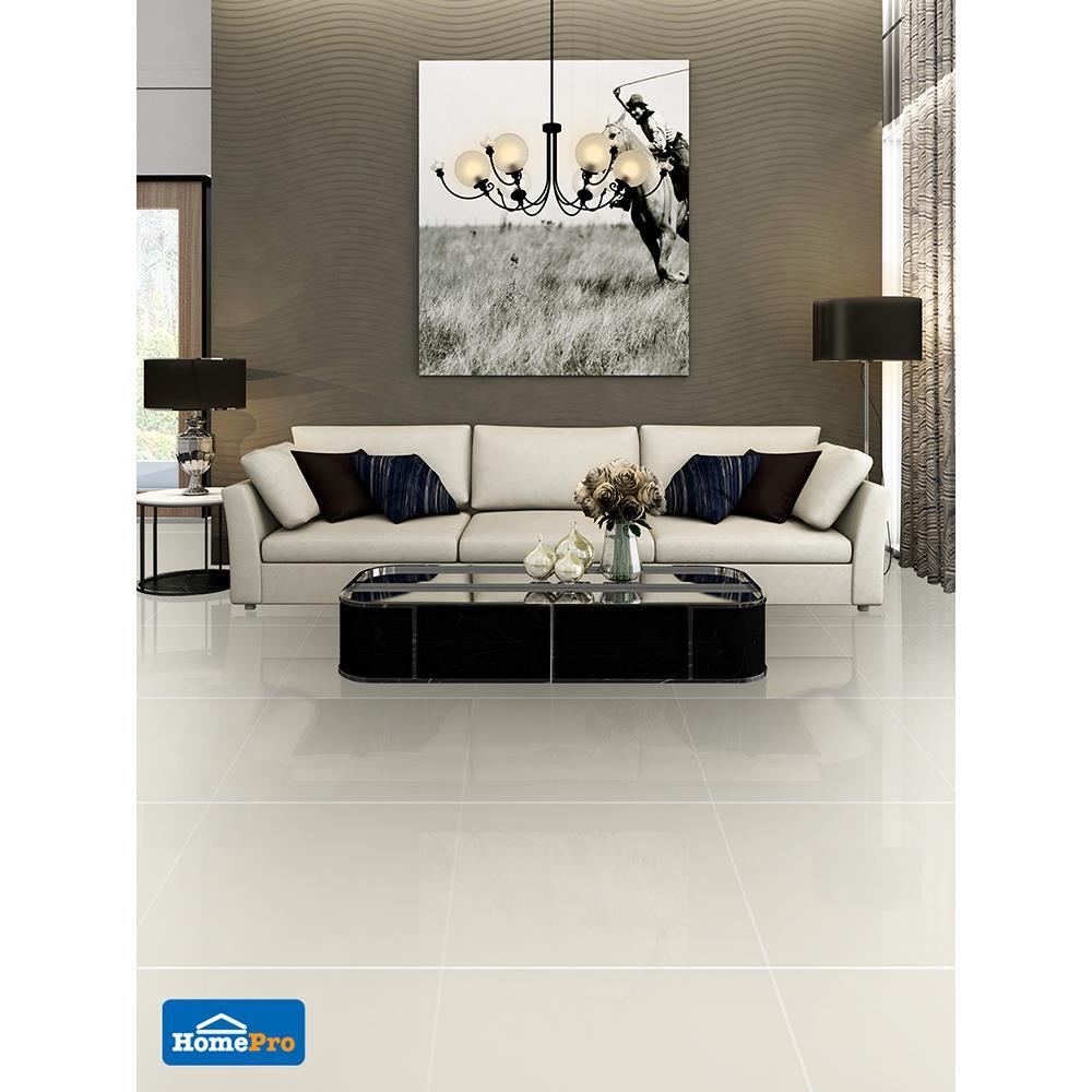 PORCELAIN  FLOOR TILE 60x60CM TARA GRANITTO BEIGENANO NEW 1.44M2