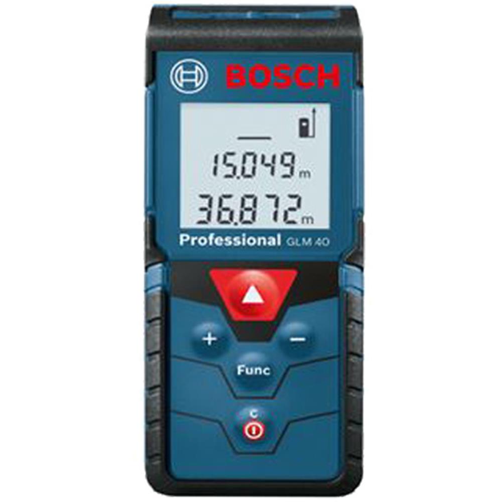 เลเซอร์ BOSCH GLM 40 40 ม.สีน้ำเงิน-ดำ