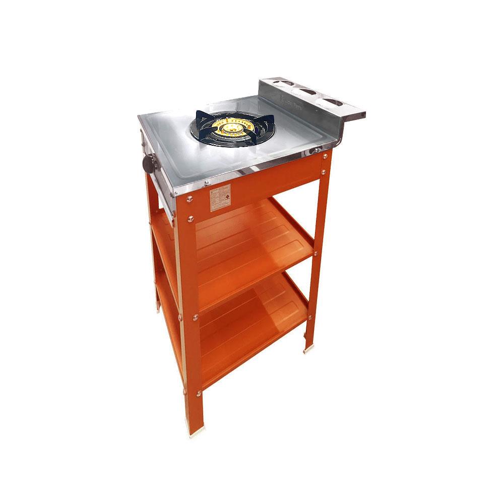 เตาแก๊สตั้งพื้น 1 หัวแก๊ส LUCKY FLAME DH-502 สีส้ม