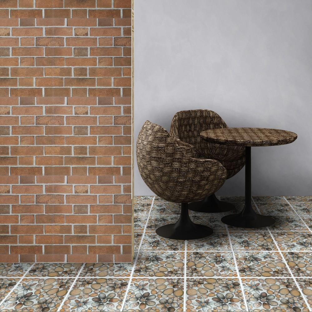 กระเบื้องพื้น 30x30 ซม. เพรมา ร็อค การ์เด้น น้ำตาล