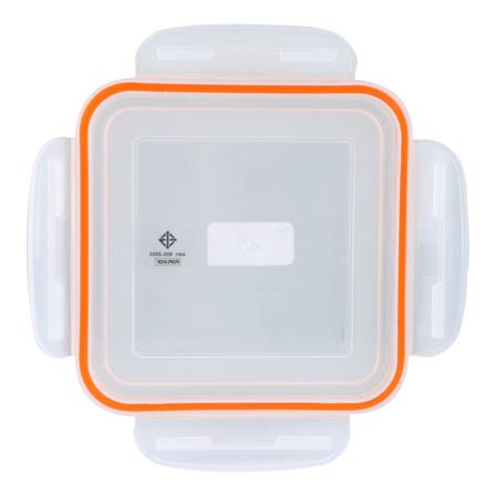 กล่องอาหารเหลี่ยมสูง POPLOCK 9143M 2.8 ลิตร สีส้ม_2
