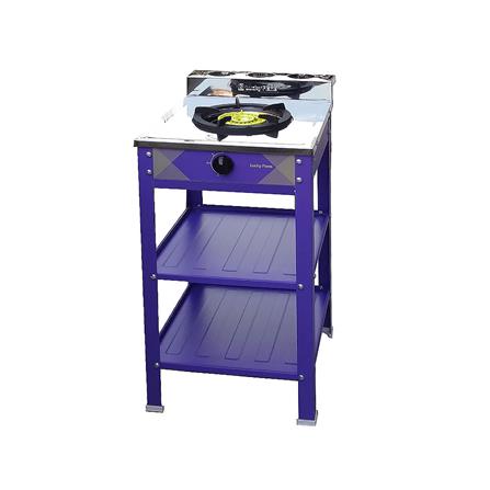 เตาแก๊สตั้งพื้น 1 หัวแก๊ส LUCKY FLAME DH-502 สีม่วง