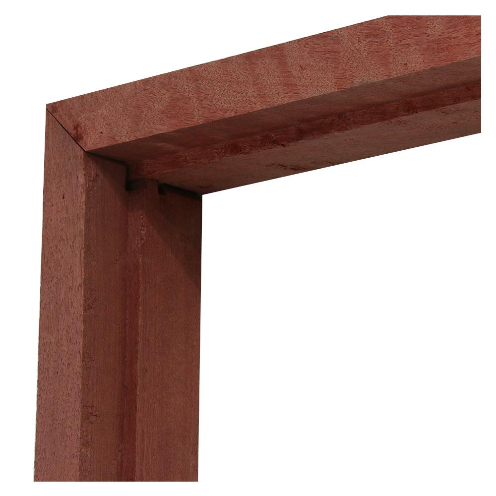 วงกบประตูไม้เต็งแดง MODERN DOORS COM1 90X200 ซม. สีน้ำตาล