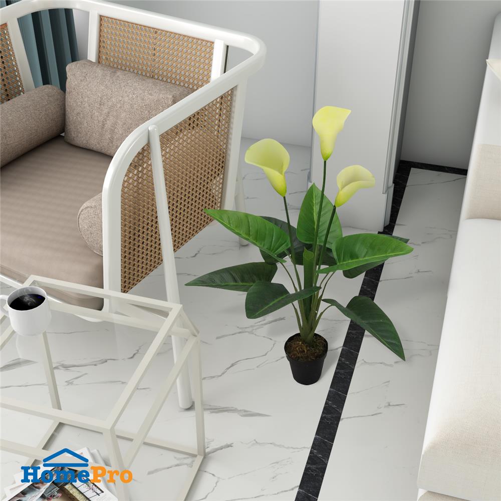 ต้นคาลล่าลิลลี่ประดิษฐ์ SPRING 72 ซม. สีเหลือง