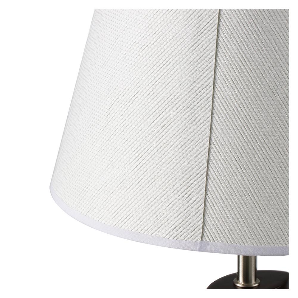 ไฟตั้งโต๊ะ COUNTRY LS-MT1098 CARINI ผ้า/ไม้ ขาว/น้ำตาล