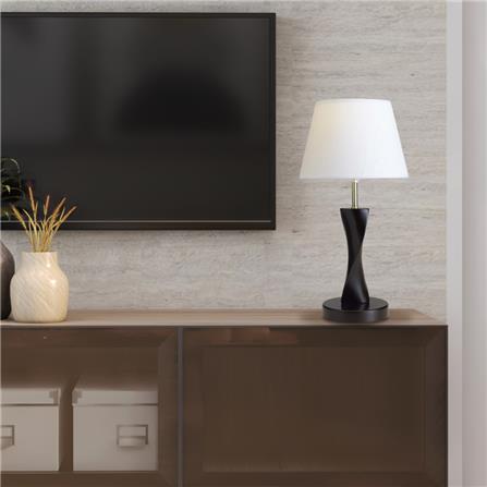 ไฟตั้งโต๊ะ COUNTRY LS-MT1098 CARINI ผ้า/ไม้ ขาว/น้ำตาล_3