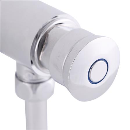 ฟลัชวาล์วโถปัสสาวะชายท่อโค้ง MOYA P-012 สีโครม_1