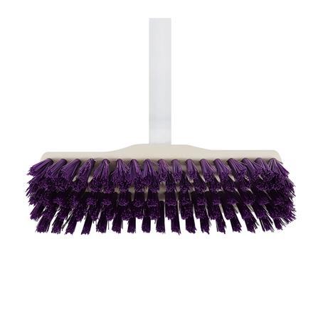 แปรงขัดพื้นไนลอน BE WISH 12 นิ้ว สีม่วง_1