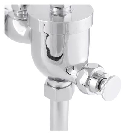 ฟลัชวาล์วโถปัสสาวะชายท่อโค้ง MOYA BT-7220 สีโครม_1