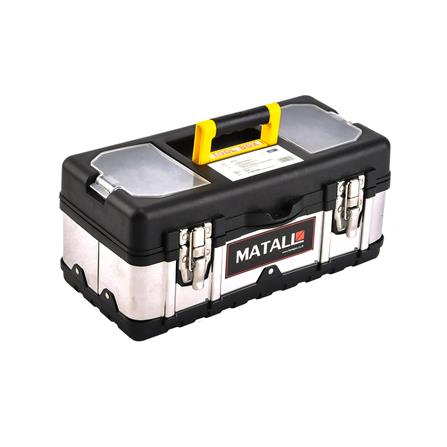 กล่องเครื่องมือ MATALL PRO 5017B 17 นิ้ว สีดำ/เงิน_1