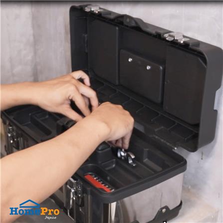 กล่องเครื่องมือ MATALL PRO 5017B 17 นิ้ว สีดำ/เงิน_5