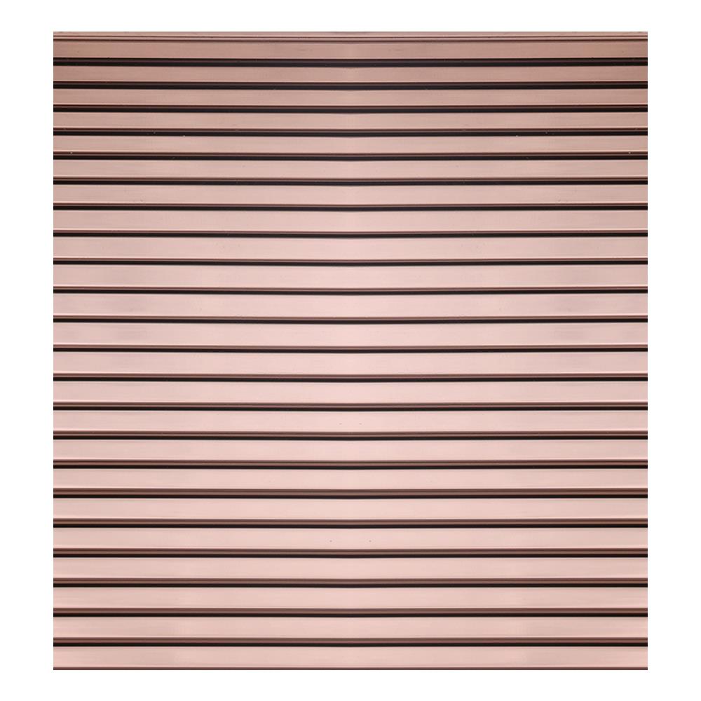 แผ่นโพลีคาร์บอเนต ลูกฟูก SUNSHIELD 6 มม. 1.22x2.44 ม. สีชาใส