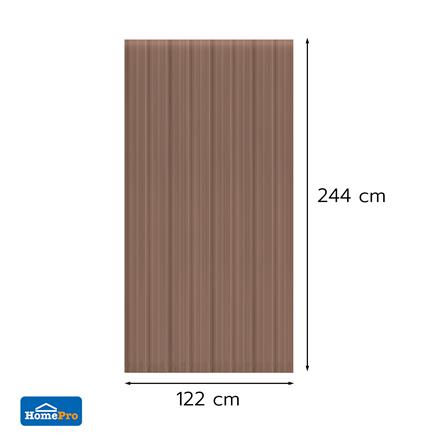 แผ่นโพลีคาร์บอเนต ลูกฟูก SUNSHIELD 6 มม. 1.22x2.44 ม. สีชามุก_3