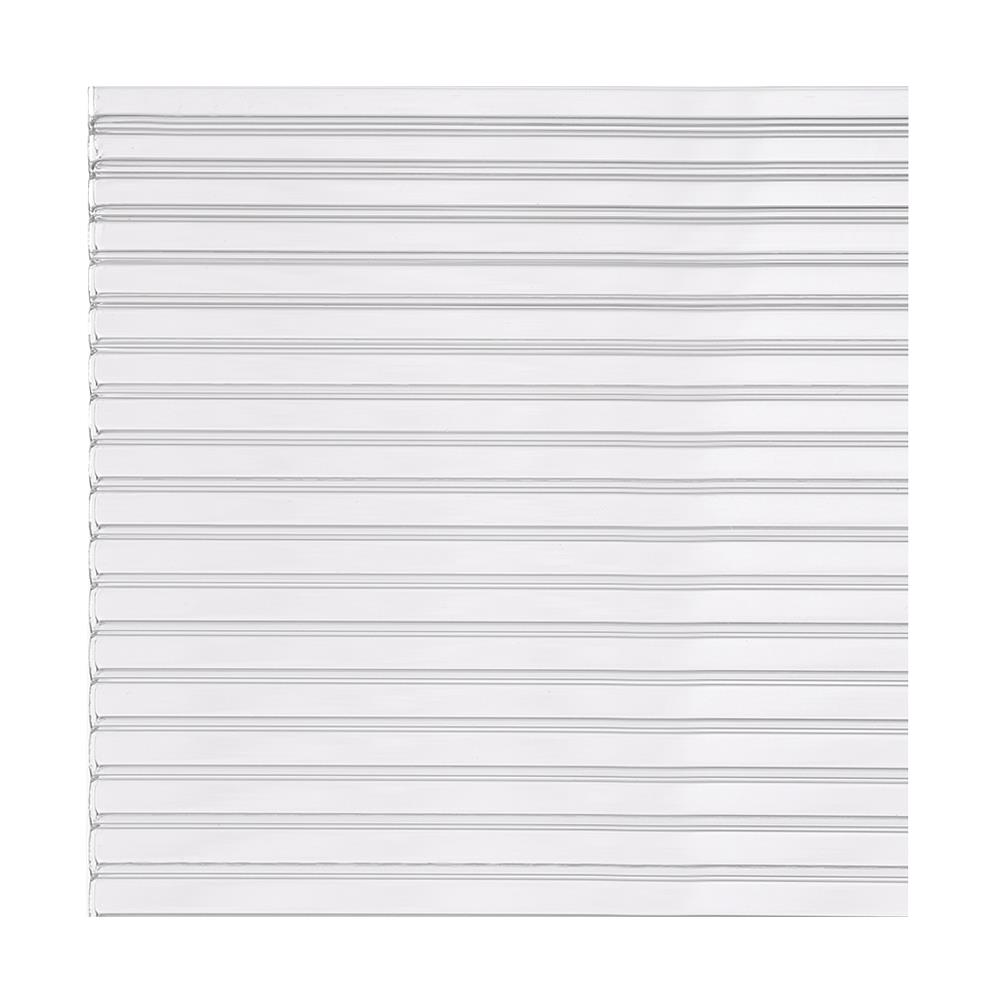 แผ่นโพลีคาร์บอเนต ลูกฟูก SUNSHIELD 6 มม. 1.22X2.44 ม. สีใส