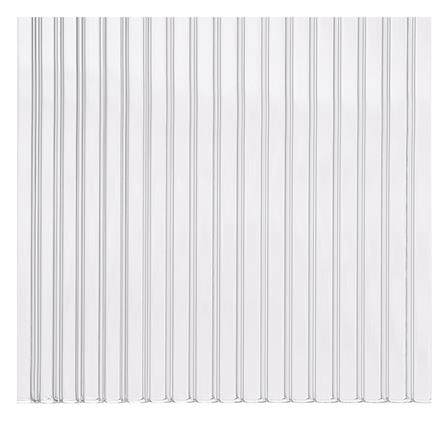 แผ่นโพลีคาร์บอเนต ลูกฟูก SUNSHIELD 6 มม. 1.22X2.44 ม. สีใส_1