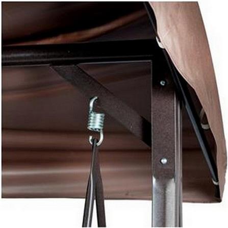 ชิงช้า 3 ที่นั่ง SPRING POLY สีน้ำตาล_2