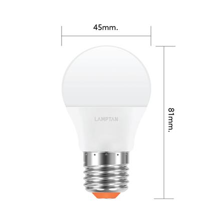 หลอด LED LAMPTAN BALL A45 3 วัตต์ DAYLIGHT E27_3