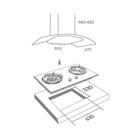 เตาฝัง+เครื่องดูดควัน LUCKY FLAME LGS-962+RG-961S_3