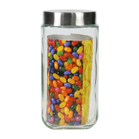 ขวดโหลแก้วเหลี่ยมฝาเกลียว KECH SQUARE 1.1 ลิตร_3