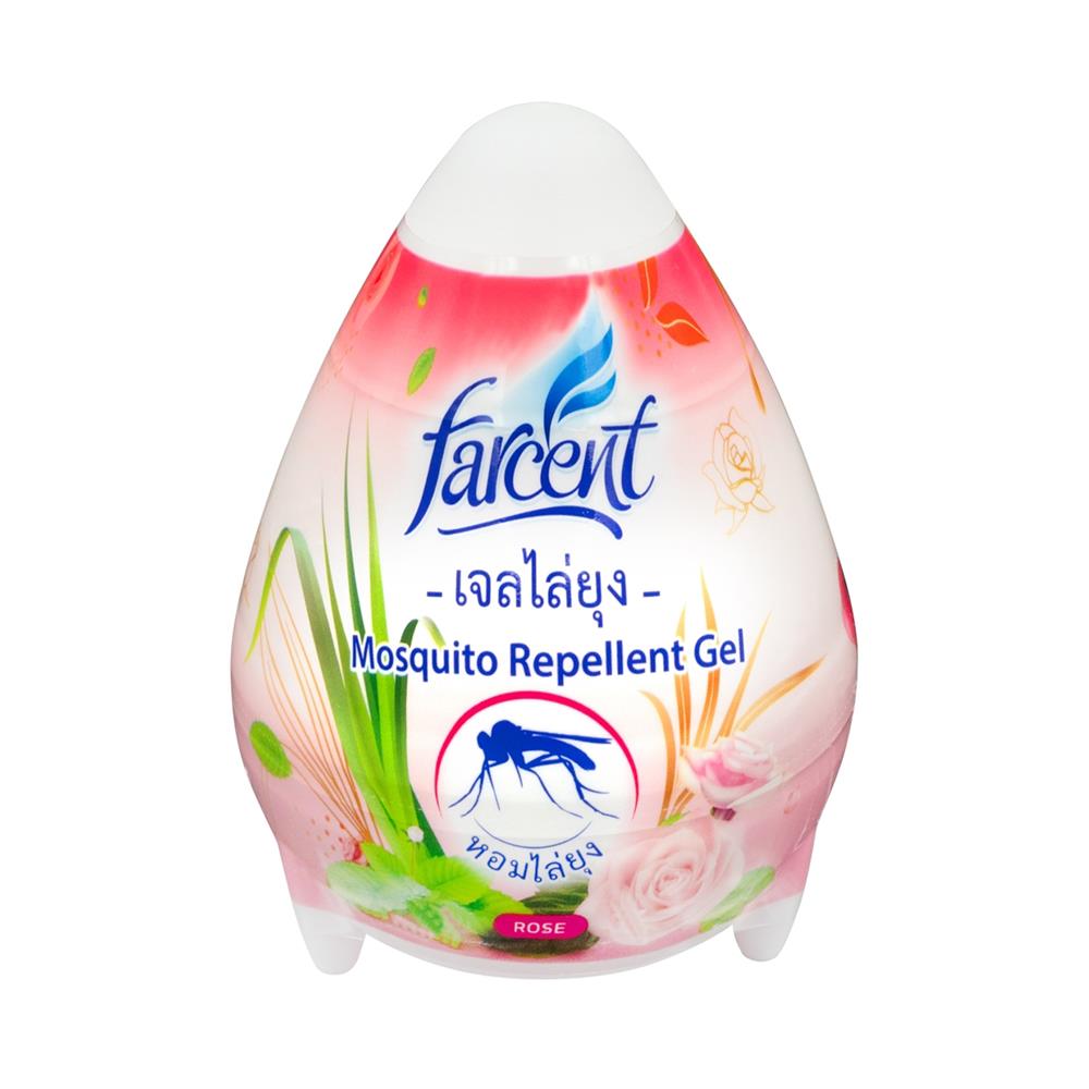 เจลปรับอากาศไล่ยุง FARCENT EGG 170g ROSE