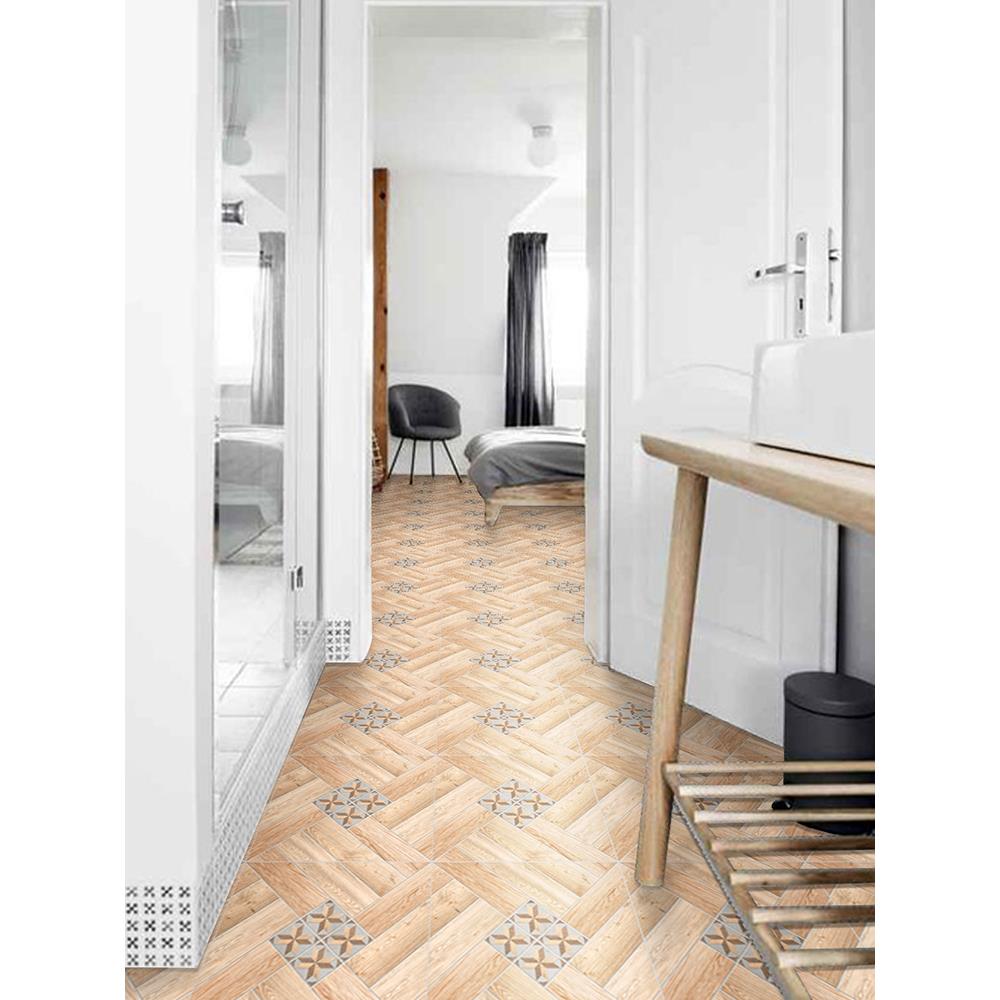 กระเบื้องพื้น 16x16 นิ้ว เซ็นโตซ่า เบจ A 0.96M2