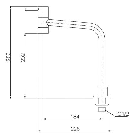 ก๊อกซิงค์ เดี่ยว เคาน์เตอร์ WS-0331_3