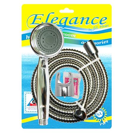 ชุดฝักบัวสายอ่อน ELEGANCE EG-0913 สีโครม_0