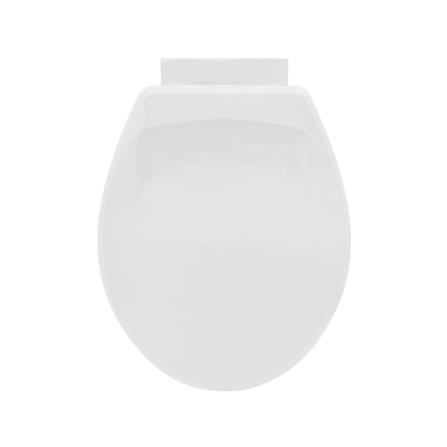 ฝารองนั่งพลาสติก ELEGANCE EG-2222 สีขาว