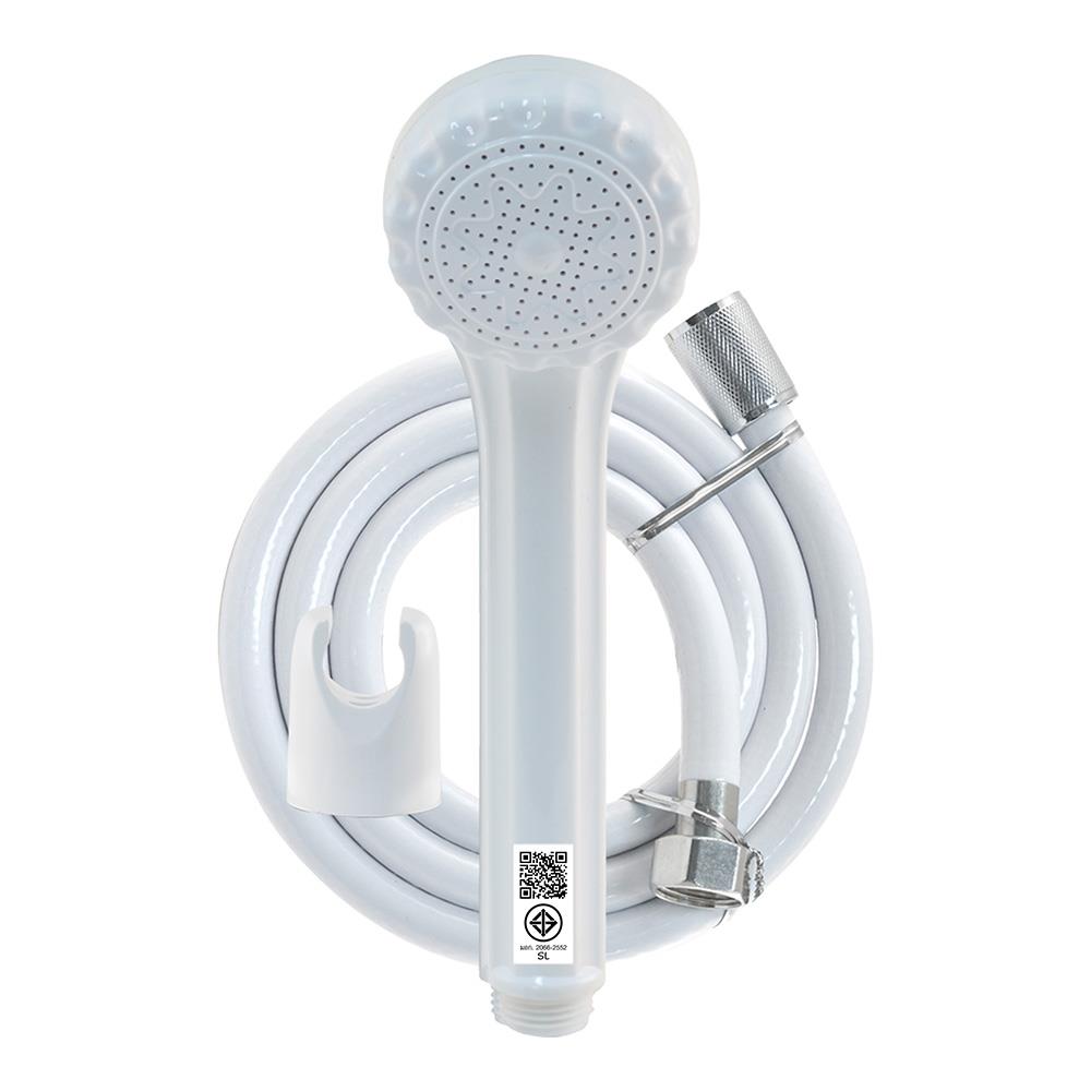 ชุดฝักบัวสายอ่อน 1 ระดับ ELEGANCE EG-4380 สีขาว