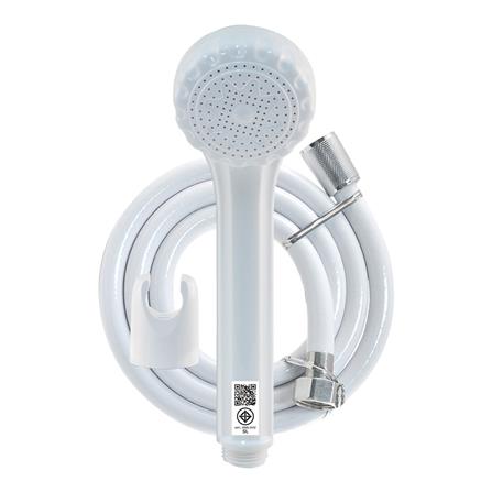 ชุดฝักบัวสายอ่อน 1 ระดับ ELEGANCE EG-4380 สีขาว_0