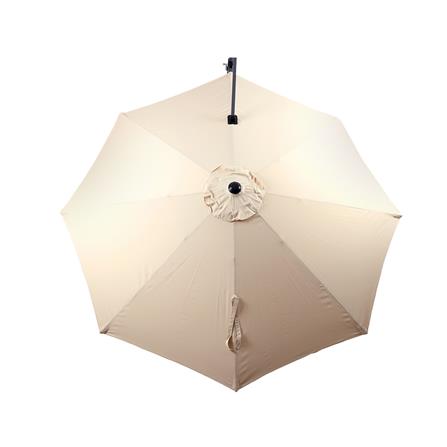 ร่มสนามตัวแอล SPRING สีครีม_3