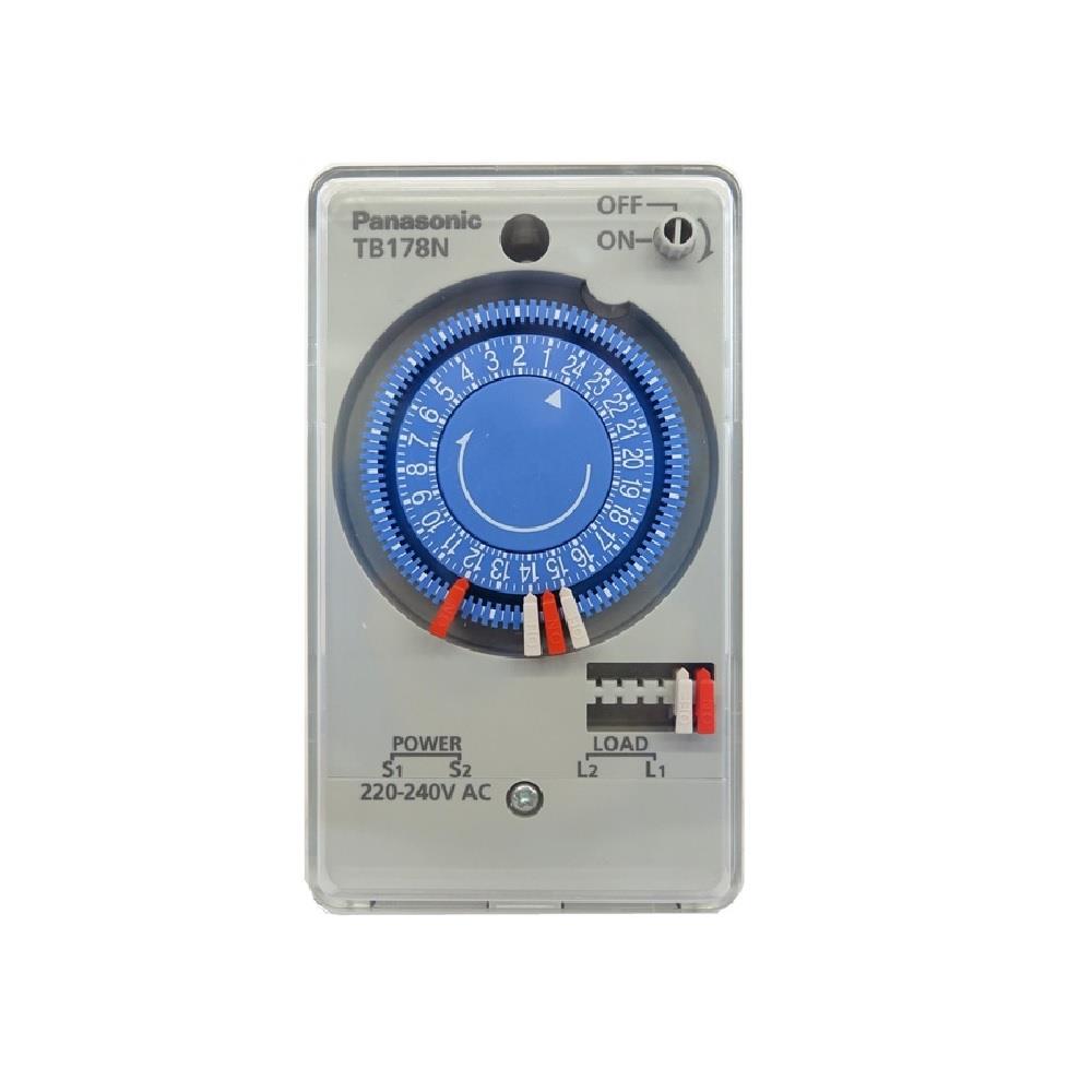 สวิตซ์ตั้งเวลา 24 ชั่วโมง PANASONIC TB 178NE5T
