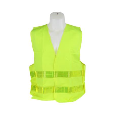 เสื้อจราจร 2 แถบ RIGHT 5107 สีเขียว