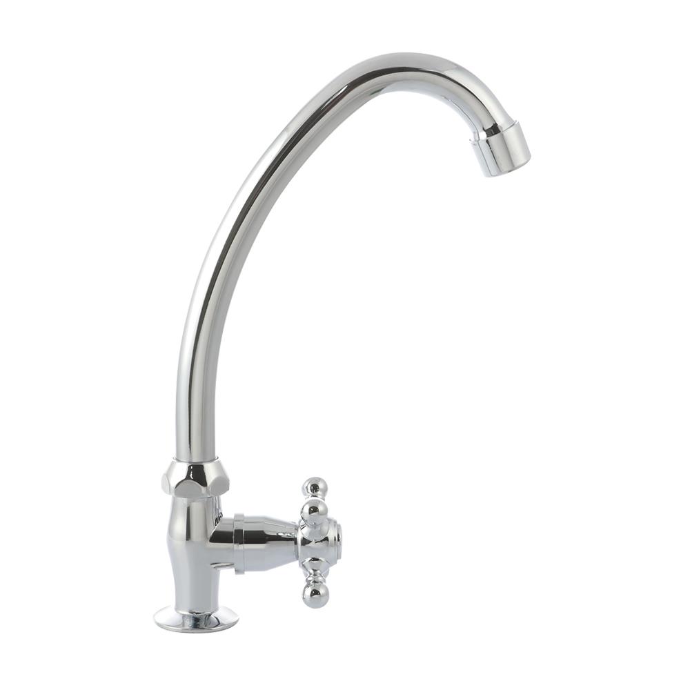 ก๊อกซิงค์เดี่ยวเคาน์เตอร์ HOEN H-1202 สีโครม