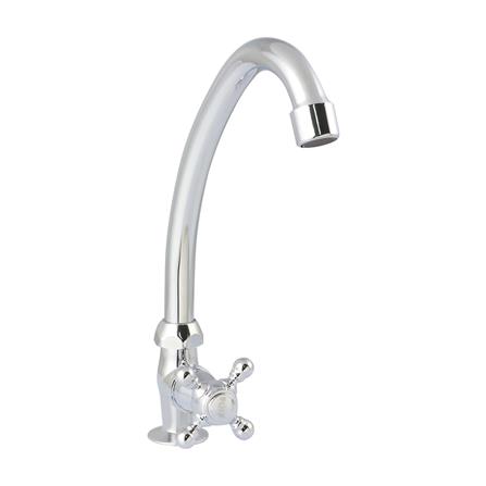 ก๊อกซิงค์เดี่ยวเคาน์เตอร์ HOEN H-1202 สีโครม