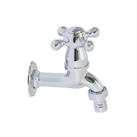 ก๊อกล้างพื้น 1 ทาง HOEN H-1302 สีโครม_1