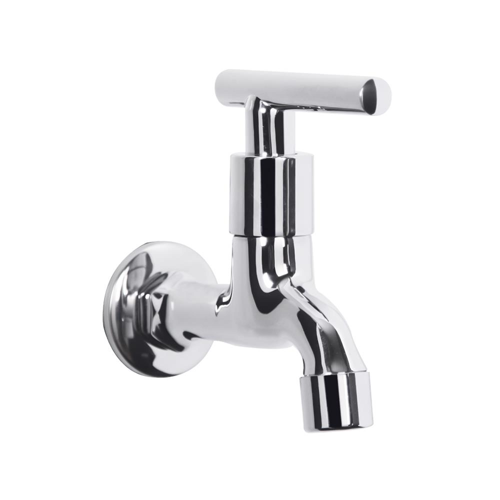 ก๊อกล้างพื้น 1 ทาง HOEN EN-8602 สีโครม