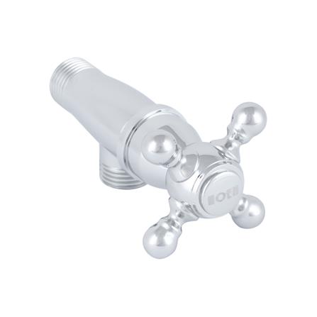 วาล์วฝักบัว 1ทาง HOEN H-1401 สีโครม