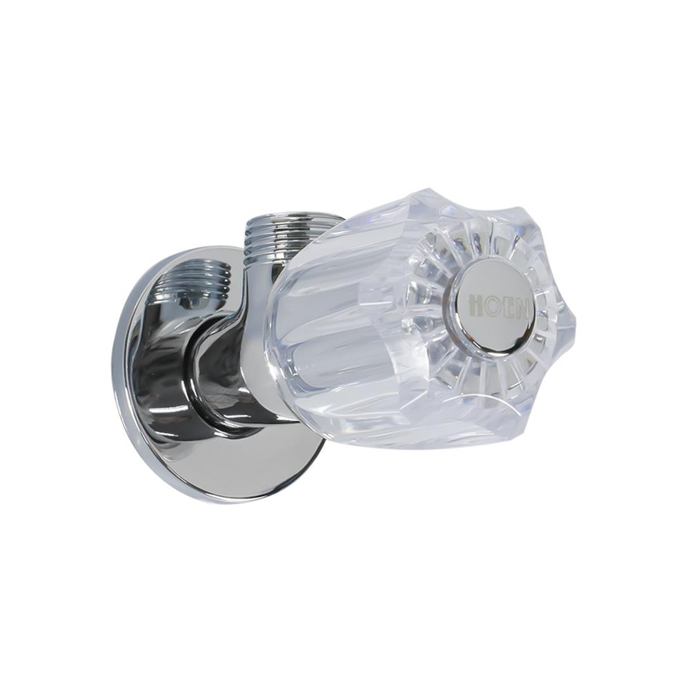 วาล์วฝักบัว 1ทาง HOEN H-8401 สีโครม